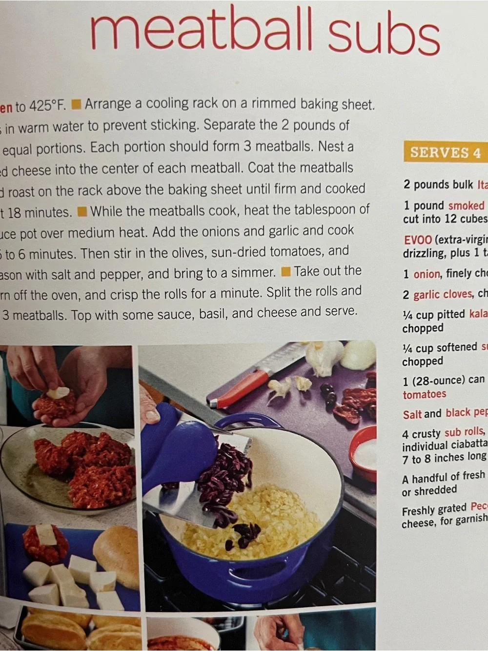 Rachael Ray's Look + Cook: 100 Can't Miss Main Courses in Pictures, Plus 125 All